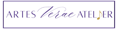 Artes Verae Atelier Logo. Artes Verae is Latin for true arts